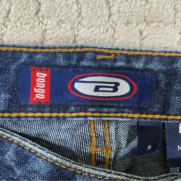 Bongo VTG Y2K Women’s Sparkle Bootleg Jeans Size 9 - Picture 6 of 9